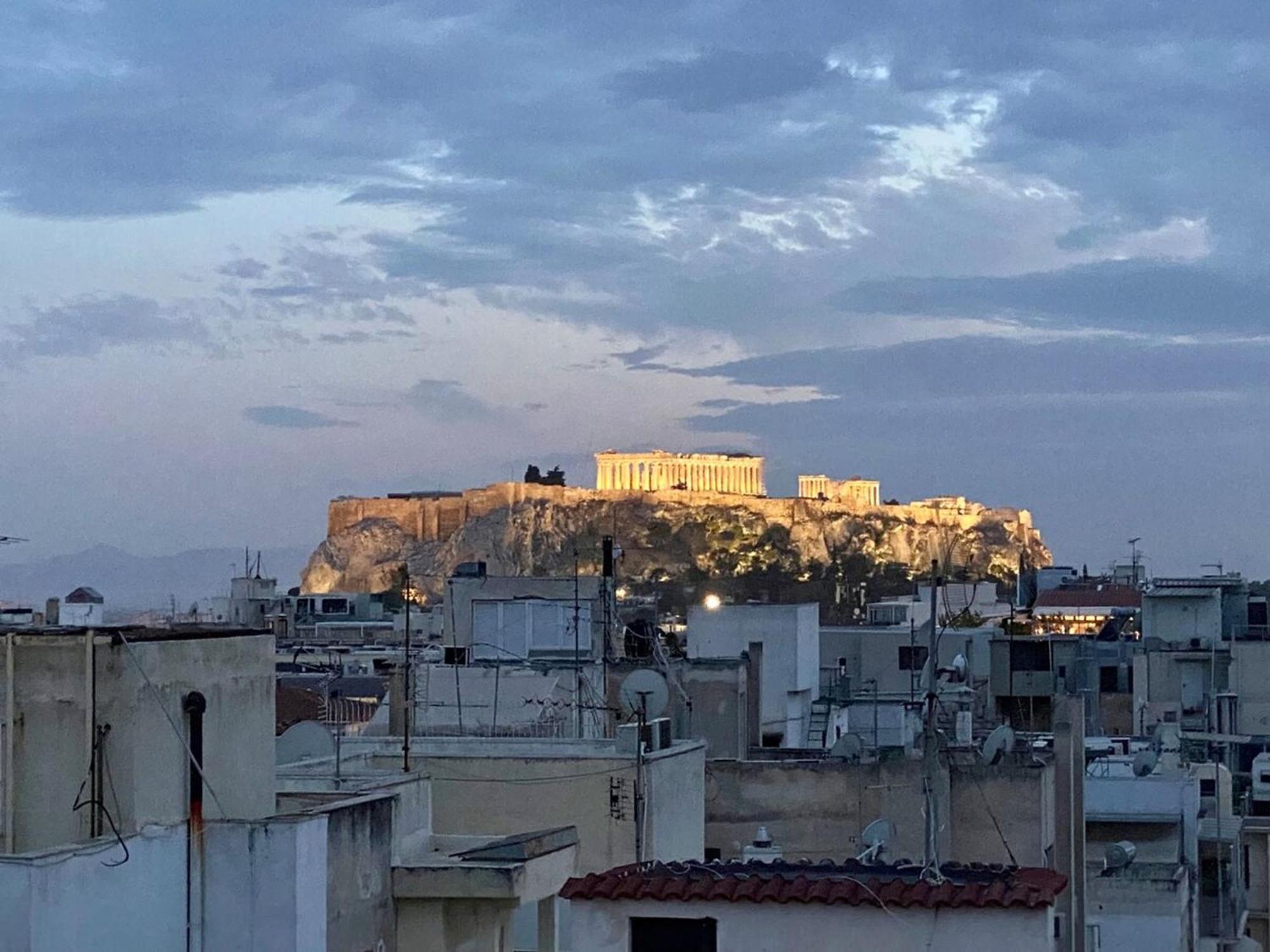 200Mbps Wifi - Penthouse With Acropolis View Apartment Athens Exterior photo